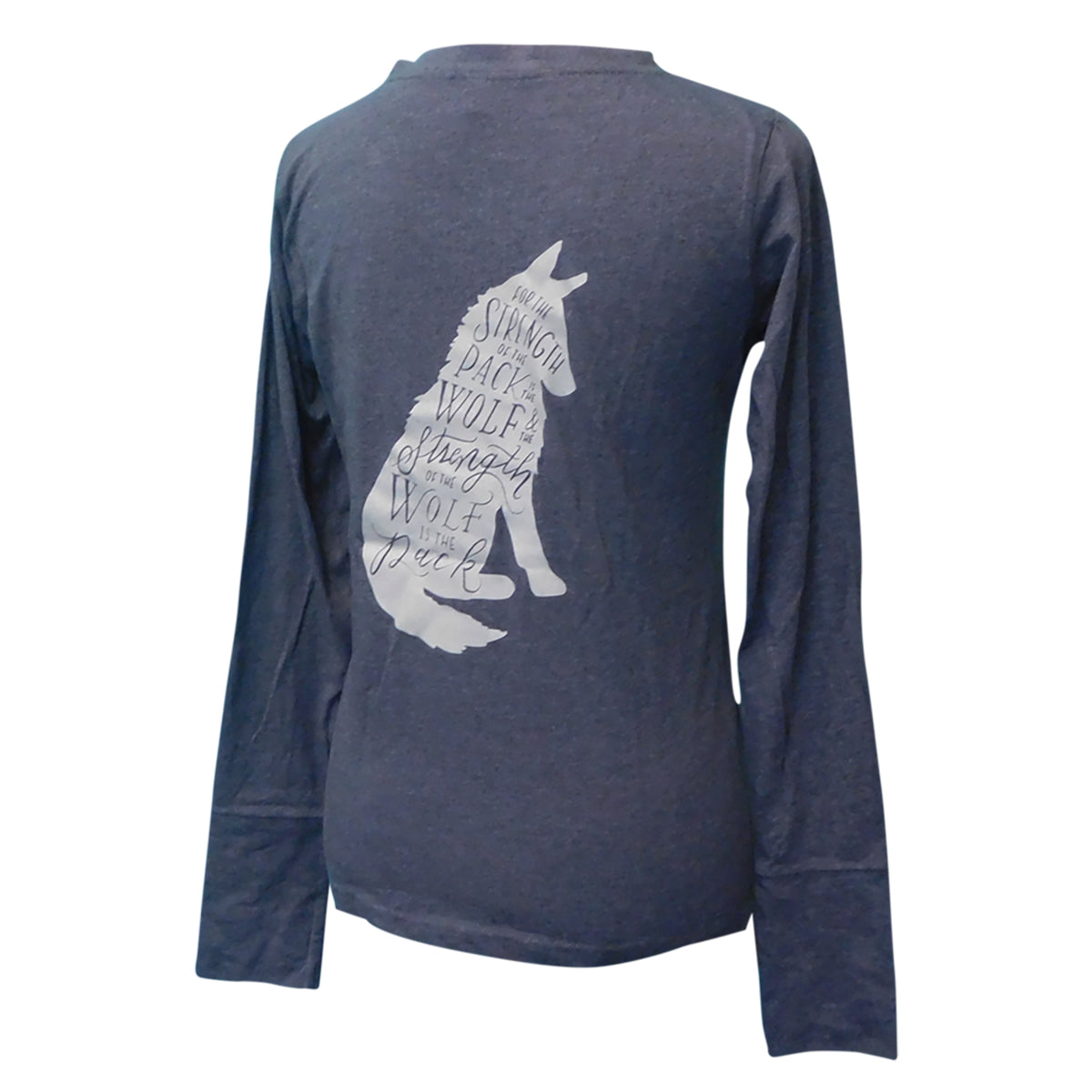 Long Sleeve Ladies Lace Up Shirt